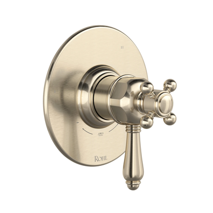 Rohl Acqui 1/2" Therm & Pressure Balance Trim With 3 Functions (No Share), Lever Handle - TTD47W1LM