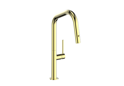 Vogt Dornbirn Pull Down 16" Kitchen Faucet With Angular Spout