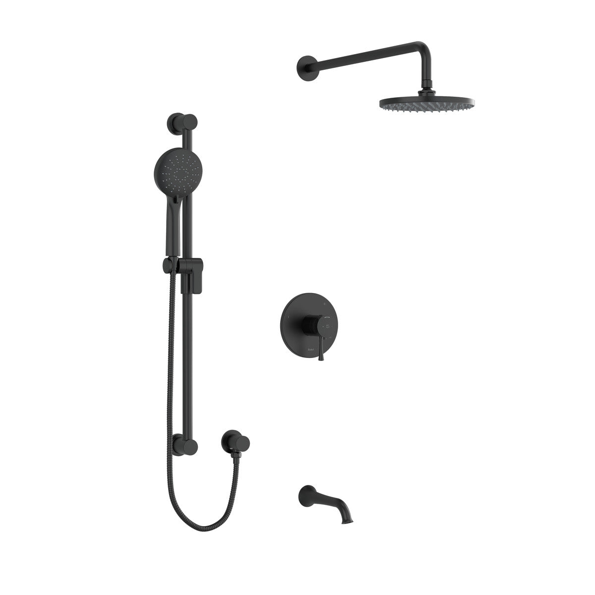 Riobel Edge Shower Kit 1345 Trim - TKIT1345EDTM