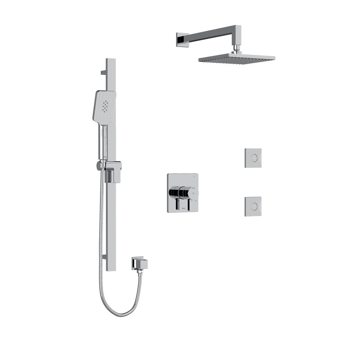 Riobel Paradox Shower Kit 3545 With Rough-In Valve - KIT3545PXTQ