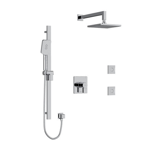 Riobel Paradox Shower Kit 3545 With Rough-In Valve - KIT3545PXTQ