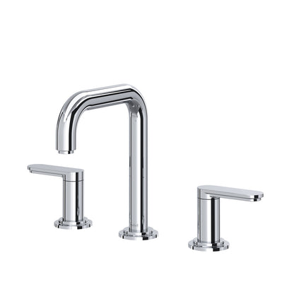 Riobel Arca Widespread Lavatory Faucet With U-Spout & Push Drain