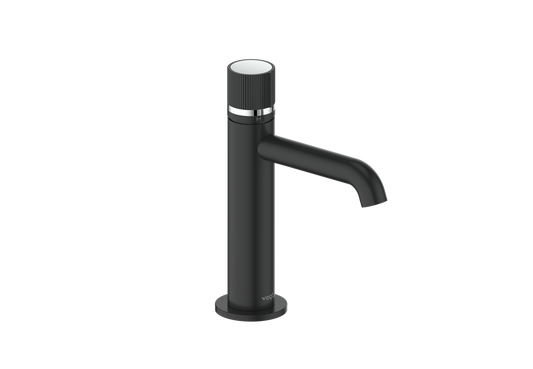 Vogt Mond Single Hole Lavatory Faucet with Pop-Up Drain - Matte Black