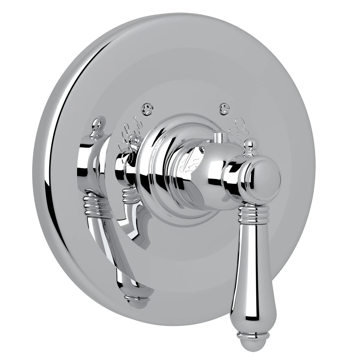 Rohl Acqui 3/4" Thermostatic Trim Without Volume Control, Lever Handles - A4914LM