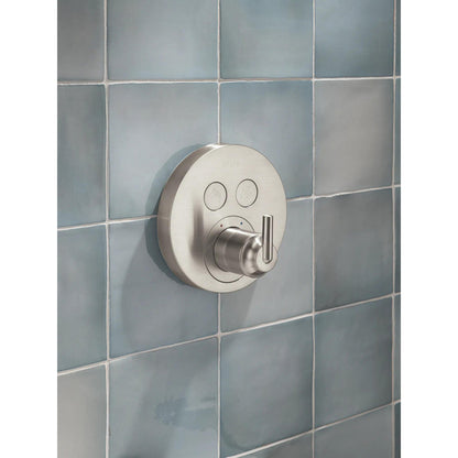 Delta Trinsic SelectChoice Round Contemporary Push-Button Shower Trim - T37T259