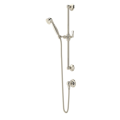 Rohl Handshower Set With 24" Slide Bar And Single Function Handshower - 1330