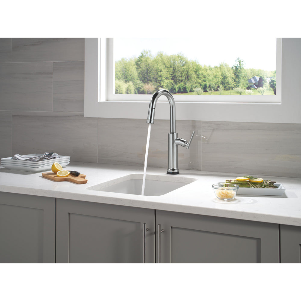 Delta Altado Touchless Pulldown Bar/Prep Faucet - 9986TL