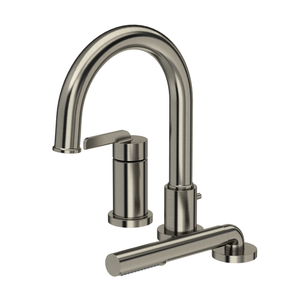 Riobel Authentica 3-Hole Pressure Balance Deck Mount Tub Filler Trim