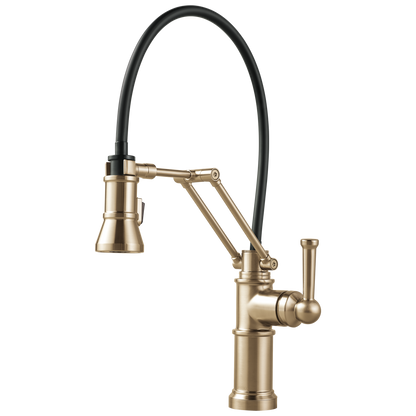 Brizo Artesso Single Handle Articulating Kitchen Faucet