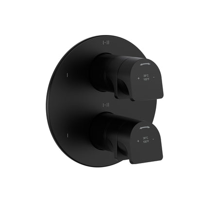 Riobel Ode 3/4" Therm & Pressure Balance Trim With 6 Function (Share) - TOD46