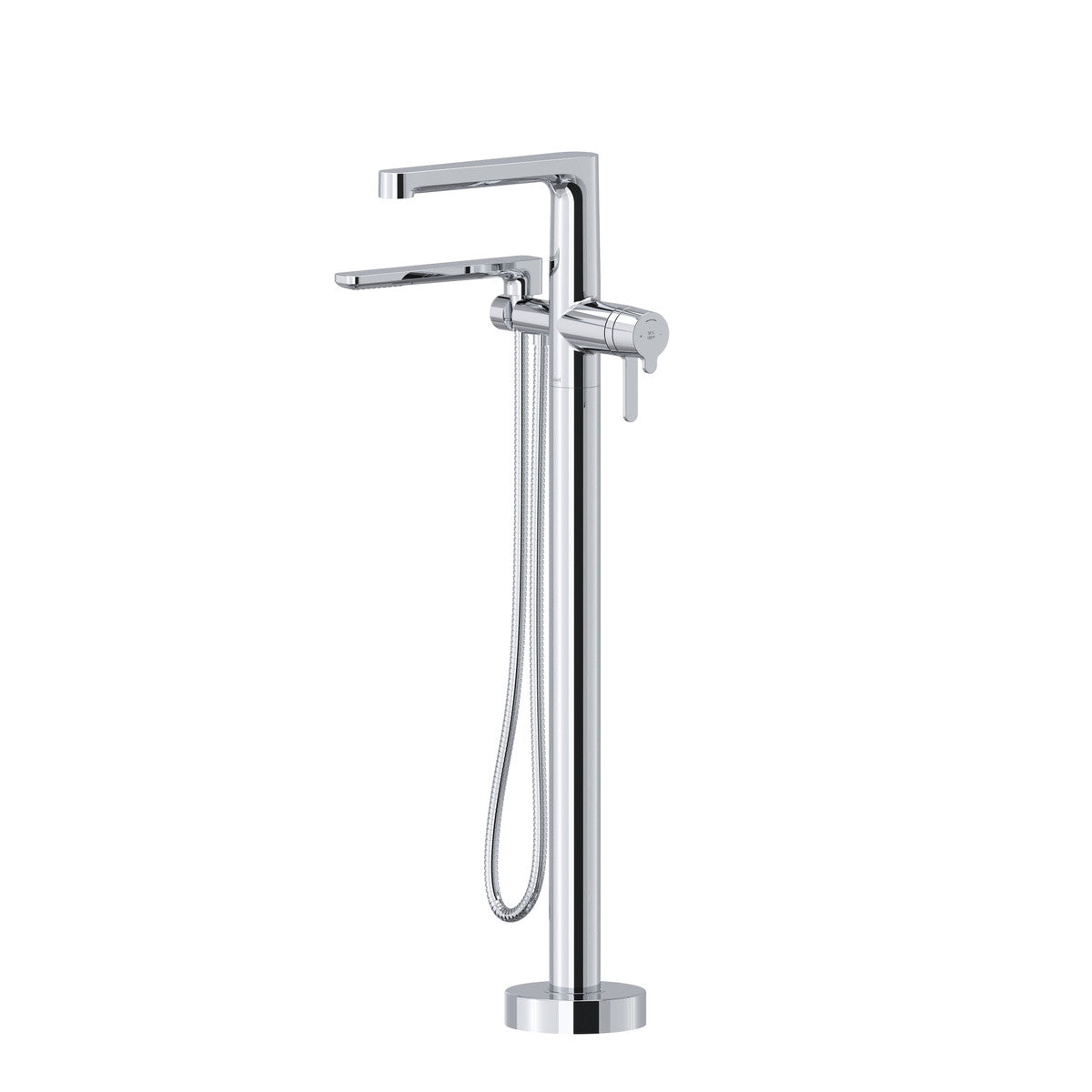 Riobel Nibi Thermostatic Single Hole Floor Mount Tub Filler Trim - TNB39
