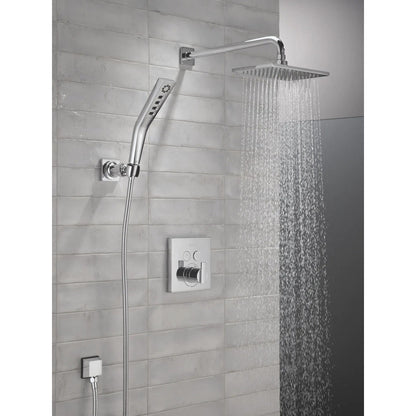 Delta SelectChoice Ara Angular Modern Push-Button Shower Trim - T37T267