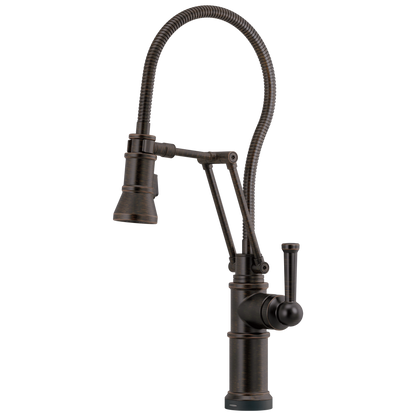 Brizo Artesso Smarttouch Articulating Faucet With Finished Hose