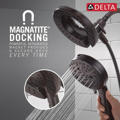 Delta Douche universelle 7 réglages In2ition avec ProClean - 58651-BL25
