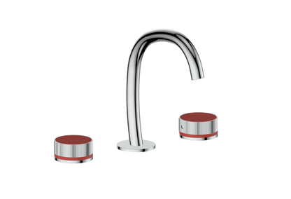 Vogt Mond 8" C.C. Lavatory Faucet With Pop-Up Drain - Moon Handle - BF.M1.1331