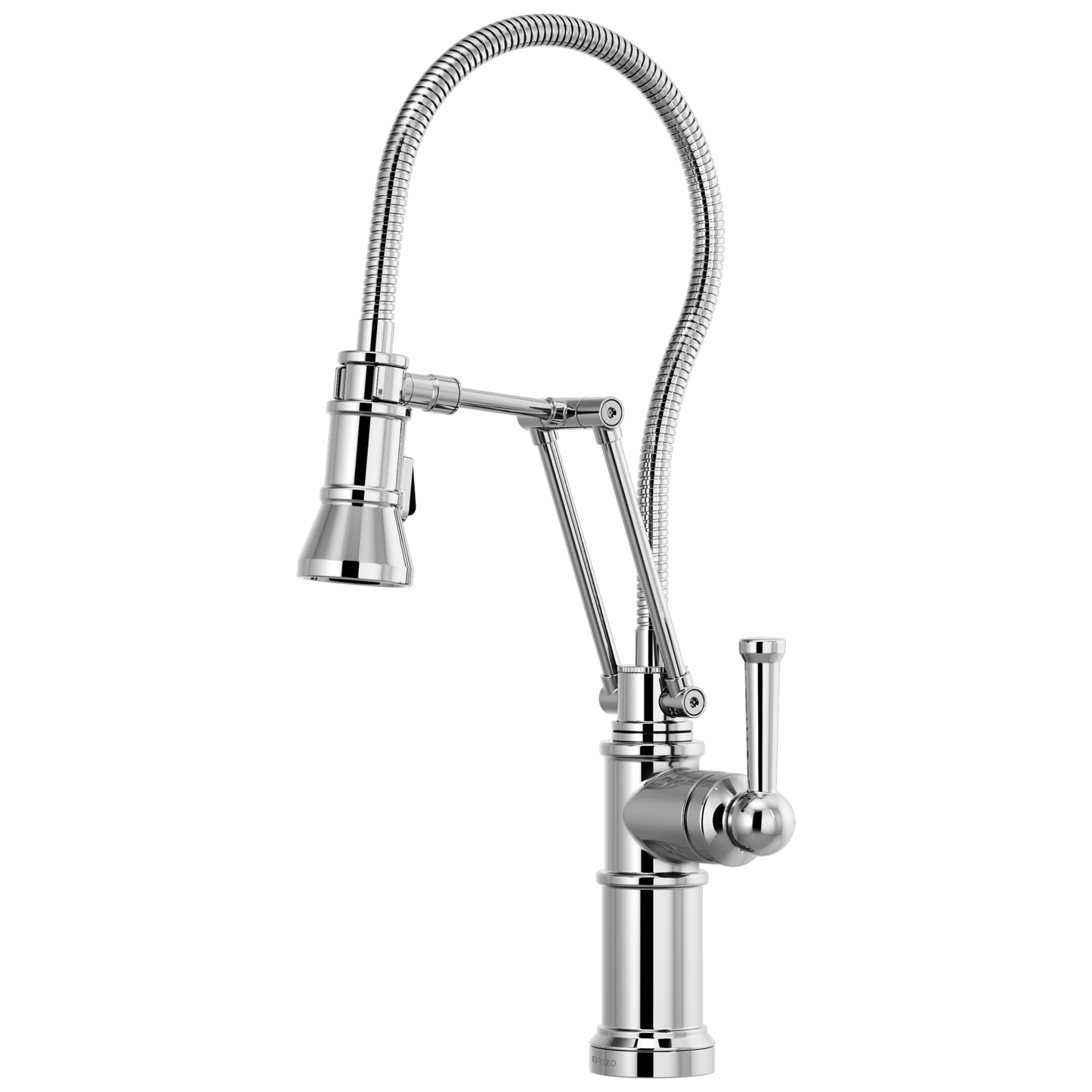 Brizo Artesso Single Handle Articulating Kitchen Faucet With Finished Hose