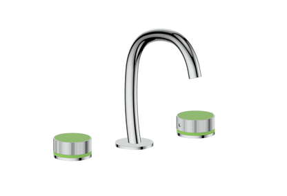 Vogt Mond 8" C.C. Lavatory Faucet With Pop-Up Drain - Moon Handle - BF.M1.1331