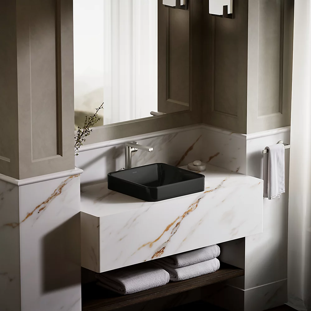 Kohler Vox 16-1/4" Square Vessel Bathroom Sink K-2661