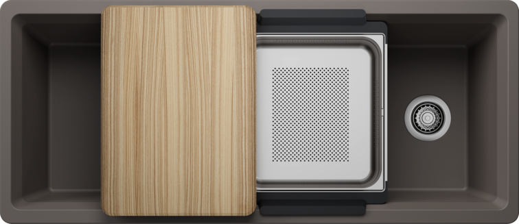 Blanco Inteos 45 Silgranit Undermount Kitchen Sink