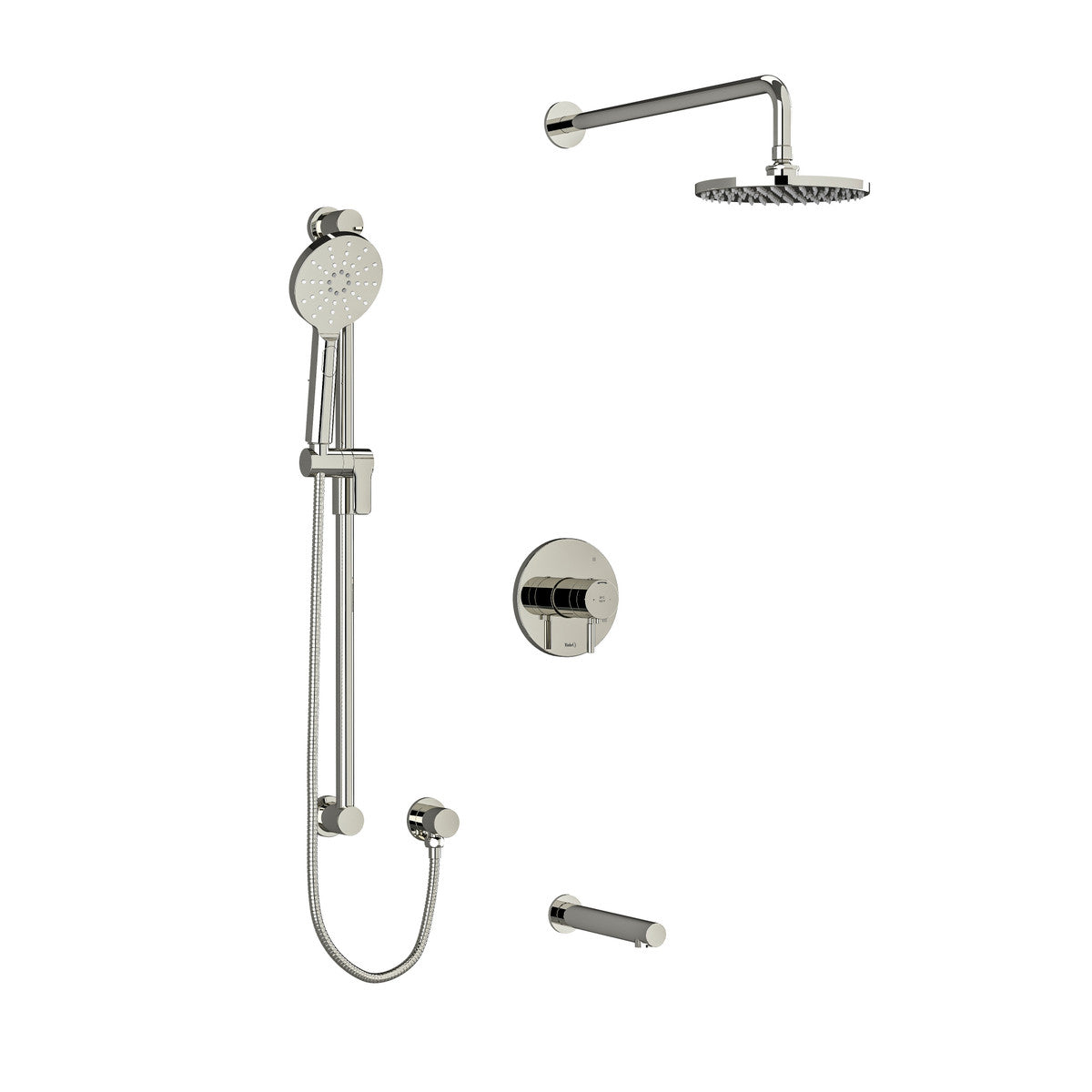 Riobel Riu Shower Trim Kit 1345 Trim Only - Plain Handles - TKIT1345RUTM