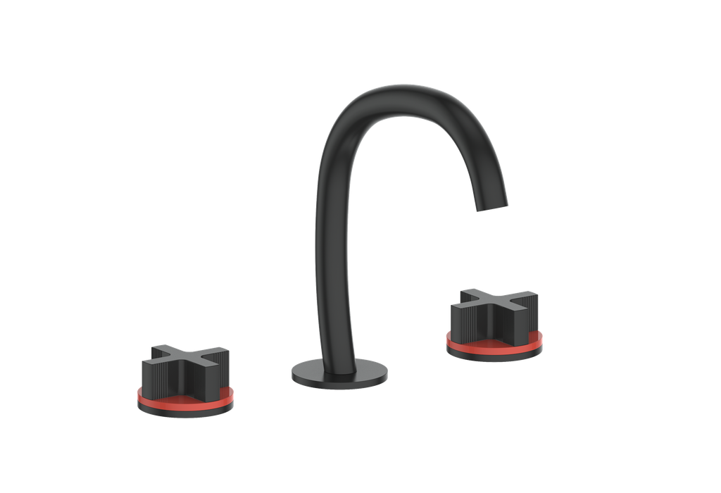 Vogt Mond 8" C.C. Lavatory Faucet With Pop-Up Drain - Cross Handle - BF.M3.1331