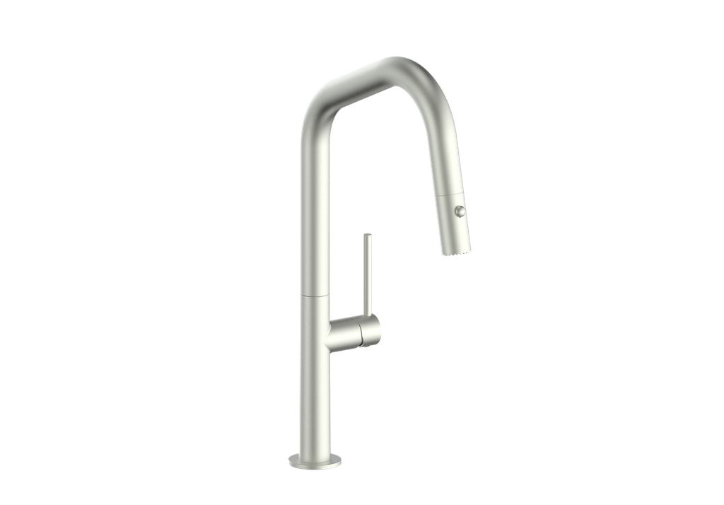 Vogt Dornbirn Pull Down 16" Kitchen Faucet With Angular Spout