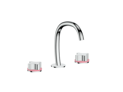 Vogt Mond 8" C.C. Lavatory Faucet With Pop-Up Drain - Crescent Handle - BF.M2.1331