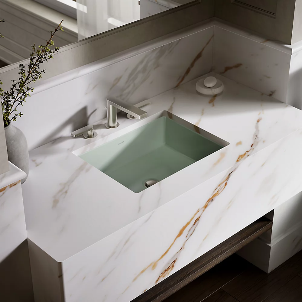 Kohler Verticyl 19-3/4" Rectangular Undermount Bathroom Sink - K-2882