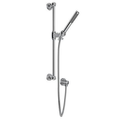 Rohl Handshower Set With 21" Slide Bar And Single Function Handshower - AKIT8073XM