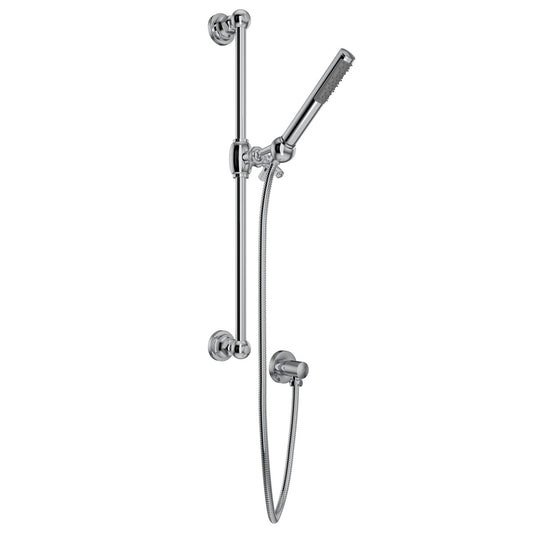 Rohl Handshower Set With 21" Slide Bar And Single Function Handshower - AKIT8073XM