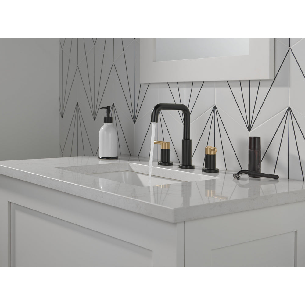 Delta Nicoli Two Handle Widespread Bathroom Faucet - 35849LF