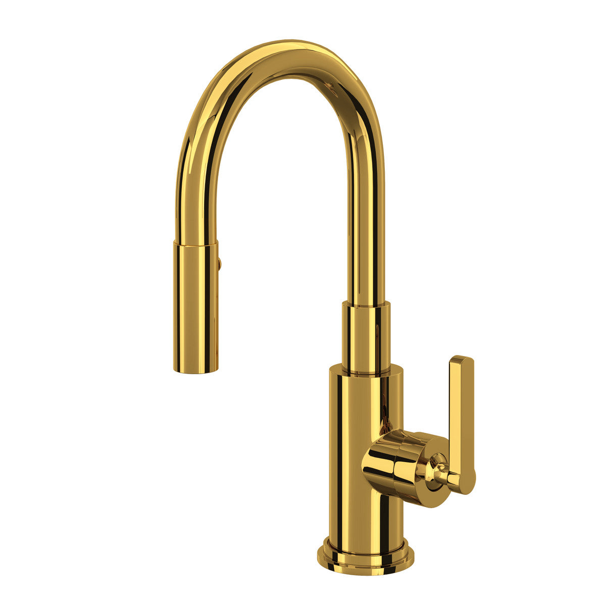 Rohl Lombardia Pull-Down Bar/Food Prep Kitchen Faucet - A3430SLM-2