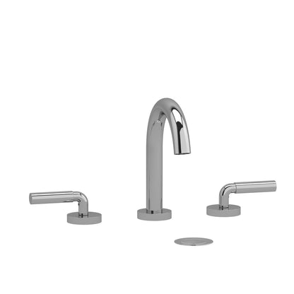 Riobel Riu Widespread Bathroom Faucet With C-Spout RU08L