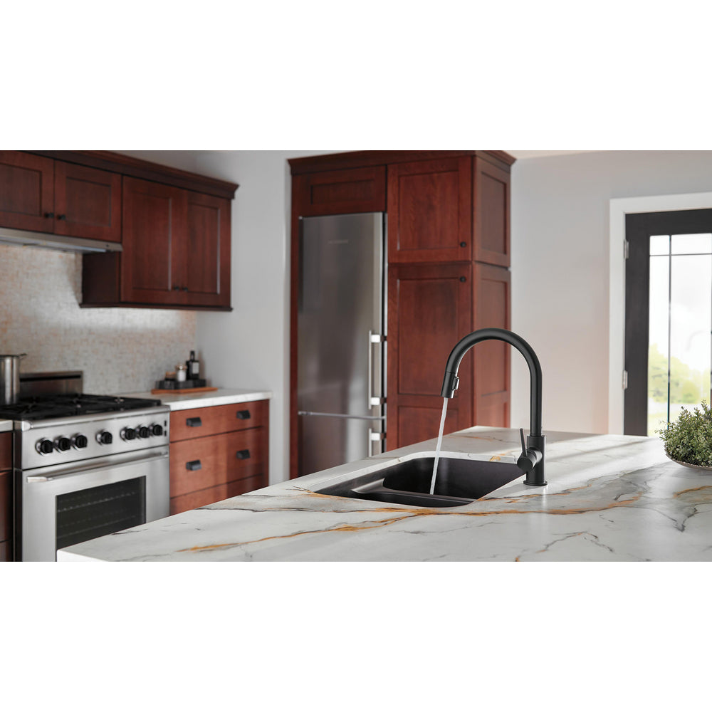 Delta Trinsic Single Handle Pull-Down Kitchen Faucet 1.8 GPM