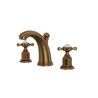 Perrin & Rowe Edwardian Widespread Lavatory Faucet, Cross Handle
