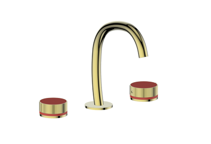 Vogt Mond 8" C.C. Lavatory Faucet With Pop-Up Drain - Moon Handle - BF.M1.1331