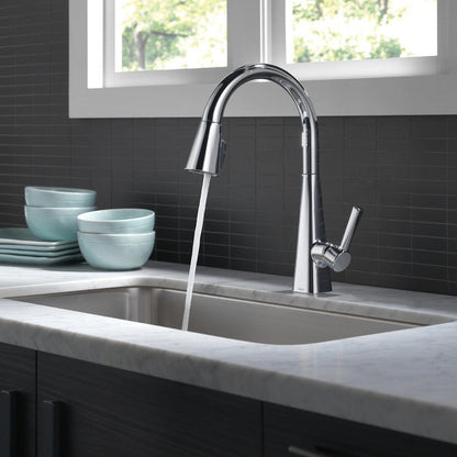 Delta Lenta Single-Handle Pull-Down Kitchen Faucet