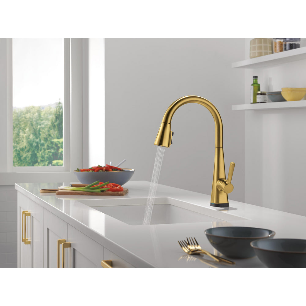 Delta Lenta Touchless Pull-Down Kitchen Faucet