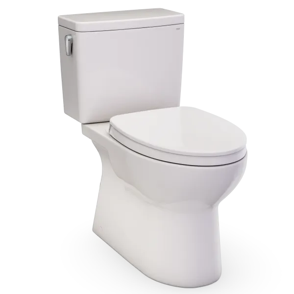 TOTO NEW Glaston Two-Piece Toilet - 1.28 GPF Universal Height, Washlet+ Connection