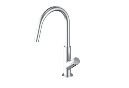 Vogt Mond 16" Kitchen Faucet in Stainless Steel, KF.16M1.1504.SS