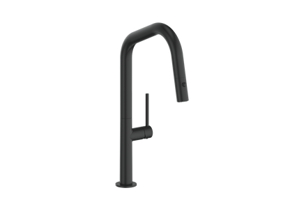 Vogt Dornbirn Pull Down 16" Kitchen Faucet With Angular Spout