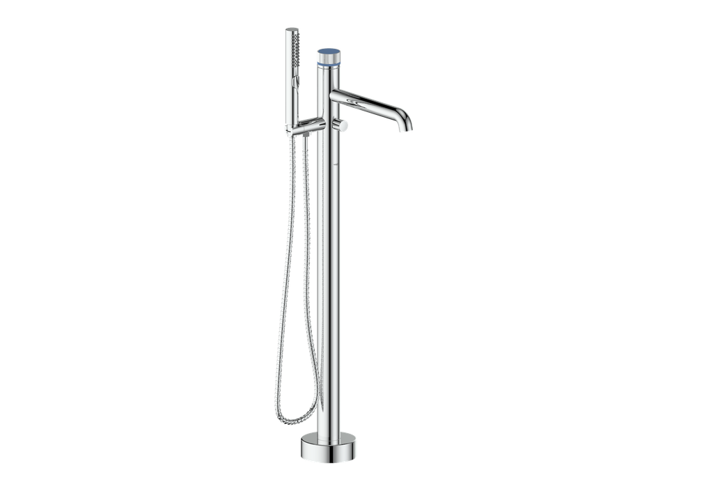 Vogt Mond High-Flow Floor-Mount Tub Filler