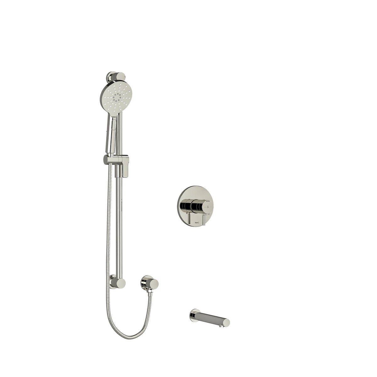 Riobel Riu Shower Kit 1244 Trim Only Plain Handles - TKIT1244RUTM