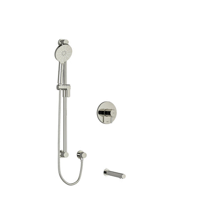 Riobel Riu Shower Kit 1244 Trim Only Plain Handles - TKIT1244RUTM