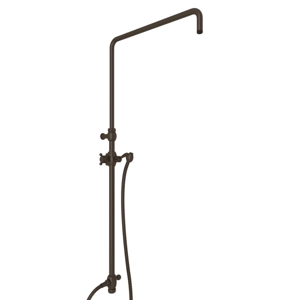 Rohl Acqui Colonne montante avec inverseur, douchette et support coulissant - 1560
