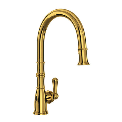 Perrin & Rowe Georgian Era Pull-Down Touchless Kitchen Faucet