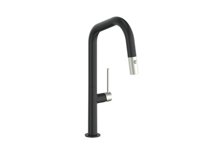 Vogt Dornbirn Pull Down 16" Kitchen Faucet With Angular Spout