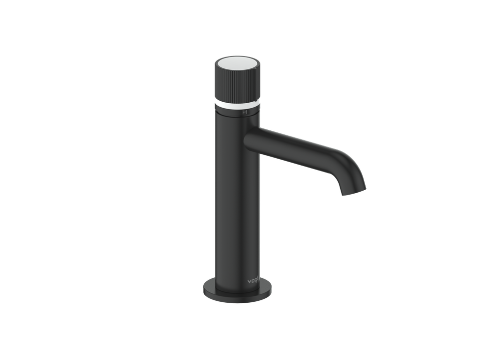Vogt Mond Single Hole Lavatory Faucet with Pop-Up Drain - Matte Black