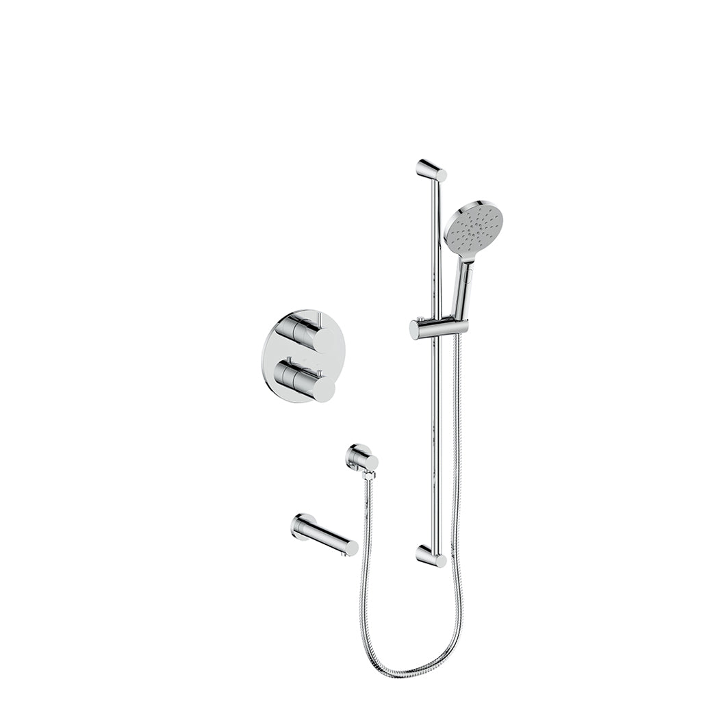Vogt Wörgl 2-Way Thermostatic Shower System Trim Only - TM.WL.220.500