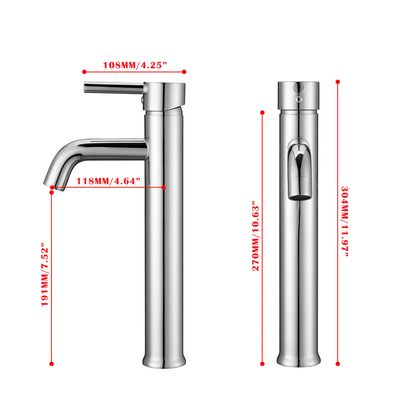 Kodaen Elegante Vessel Sink Bathroom Faucet